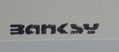 Banksy  - Rude Snowman, 2006 - Offset printing 2