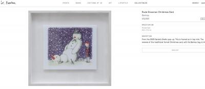 Banksy  - Rude Snowman, 2006 - Offset printing 2
