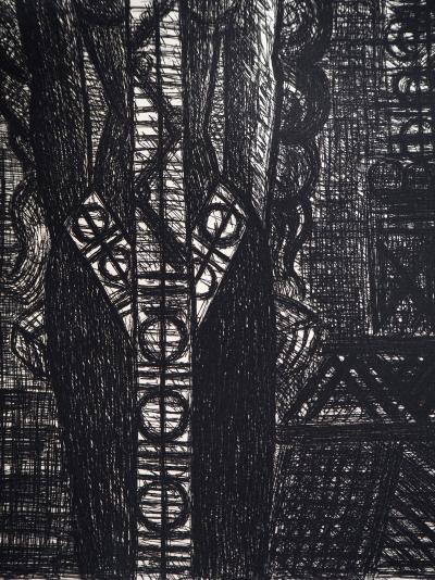Marcel GROMAIRE - Macbeth, Shakespeare:  la lamentation, 1958 - Eau-forte originale, signée 2