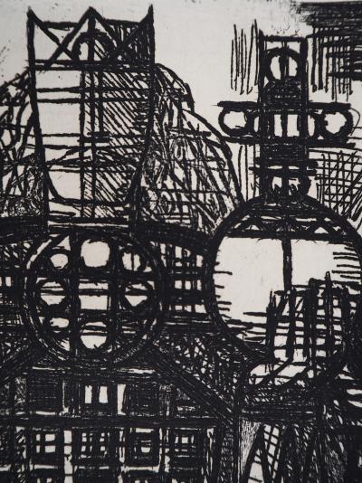 Marcel GROMAIRE - Macbeth, Shakespeare: le roi Malcom, 1958 - Eau-forte originale, signée 2