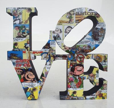 PyB - Love Gaston Lagaffe , 2023 - Sculpture 2