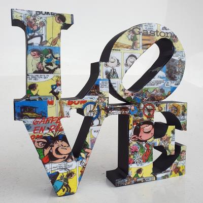 PyB - Love Gaston Lagaffe , 2023 - Sculpture 2