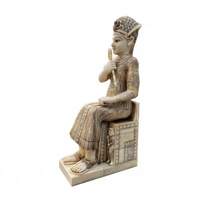 Ramses II, XXème, Sculpture en os bovin 2