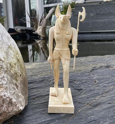 Anubis, Début XXème siècle, Orient, Sculpture en os bovin 2