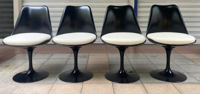 Eero Saarinen Knoll International - 4 Chaises Tulipe 2