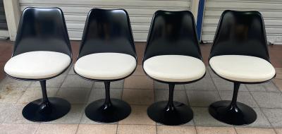 Eero Saarinen Knoll International - 4 Chaises Tulipe 2