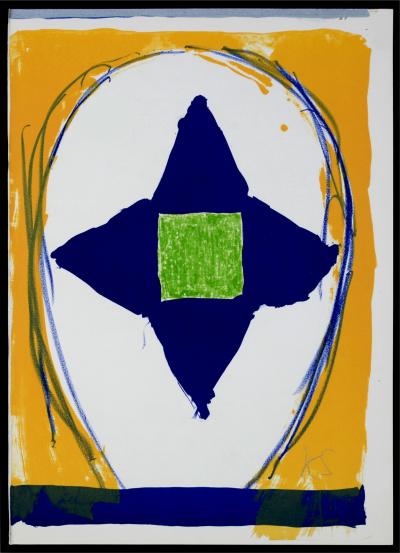 Kimber SMITH - Composition, 1964 - Original Hand-Signed lithograph 2