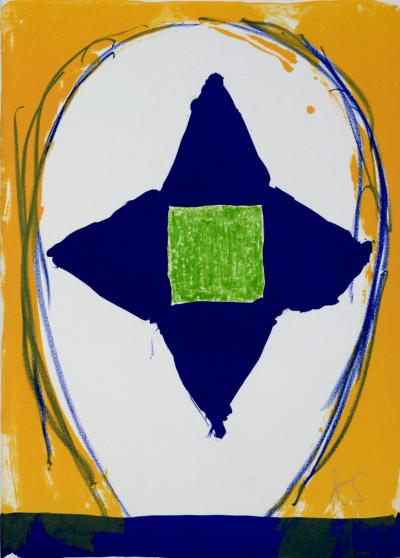 Kimber SMITH - Composition, 1964 - Original Hand-Signed lithograph 2