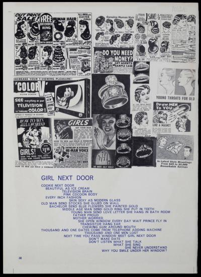 Kimber SMITH - Composition, 1964 - Original Hand-Signed lithograph 2