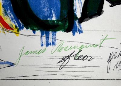 James ROSENQUIST - Oxy, 1964 - Original Hand-Signed lithograph 2