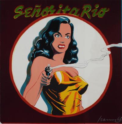 Mel RAMOS - Senorita Rio, 1964 - Original Hand-Signed lithograph 2