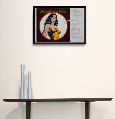 Mel RAMOS - Senorita Rio, 1964 - Original Hand-Signed lithograph 2