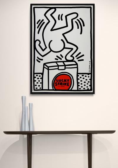 Keith HARING - Lucky Strike (#A), 1987 - Very large silkscreen 2