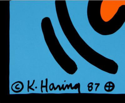 Keith HARING - Lucky Strike (#C), 1987 - Very large silkscreen 2