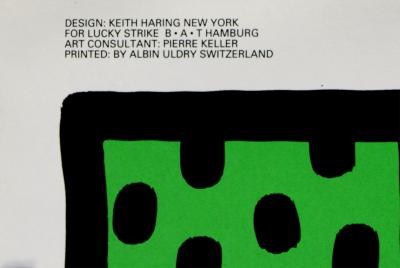 Keith HARING - Lucky Strike (#C), 1987 - Very large silkscreen 2