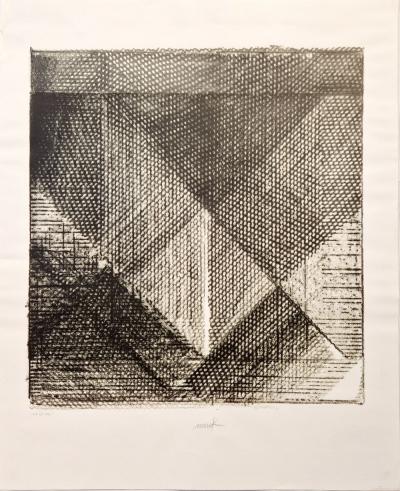 Heinz Mack - Lichtgitter, 1981 - Sérigraphie signée 2