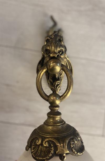 Applique en cristal décoré et bronze 2