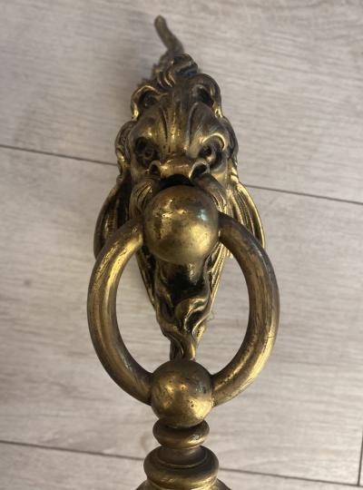 Applique en cristal décoré et bronze 2