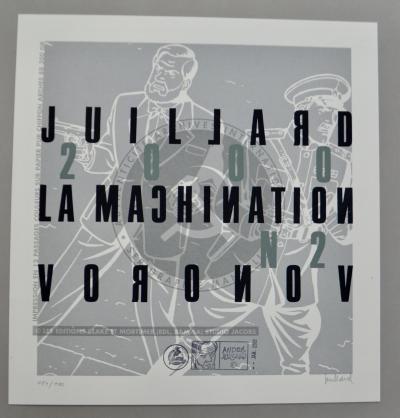 André juillard,Blake & Mortimer : La machination Voronov, 2000 - sérigraphie-2000 2