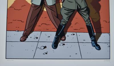 André juillard,Blake & Mortimer : La machination Voronov, 2000 - sérigraphie-2000 2