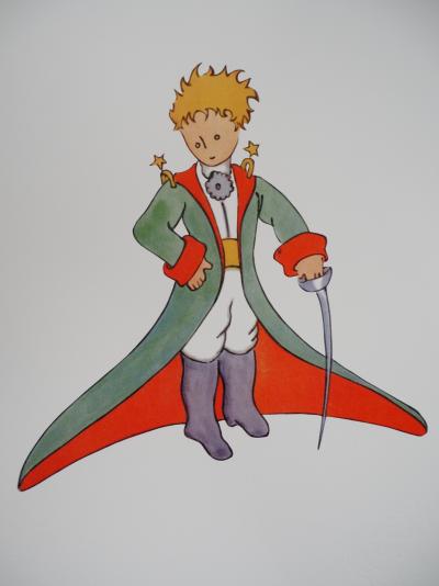 Antoine de Saint-Exupéry: The Little Prince in Costume - Lithograph 2