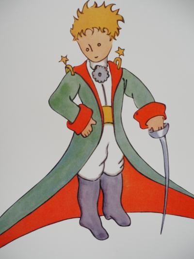 Antoine de Saint-Exupéry: The Little Prince in Costume - Lithograph 2