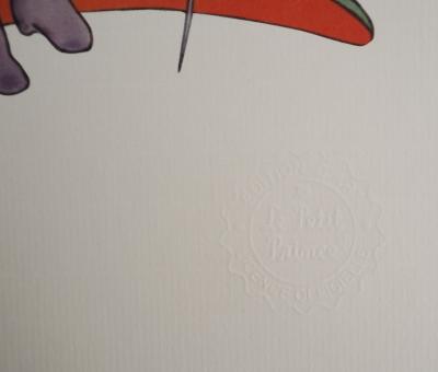 Antoine de Saint-Exupéry: The Little Prince in Costume - Lithograph 2