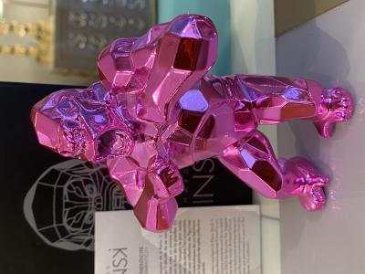 Richard Orlinski Kong Spirit (Rose), circa 2020 2