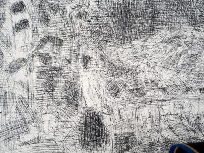 André COTTAVOZ - Foule en liesse, vers 1976 - Lithographie originale, signée 2