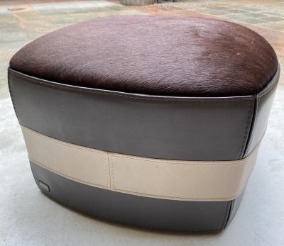 Trussardi - Pouf mobile - Cuir bicolore 2