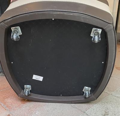 Trussardi - Pouf mobile - Cuir bicolore 2