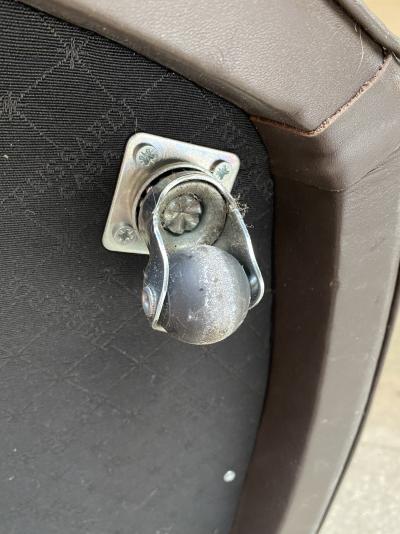 Trussardi - Pouf mobile - Cuir bicolore 2