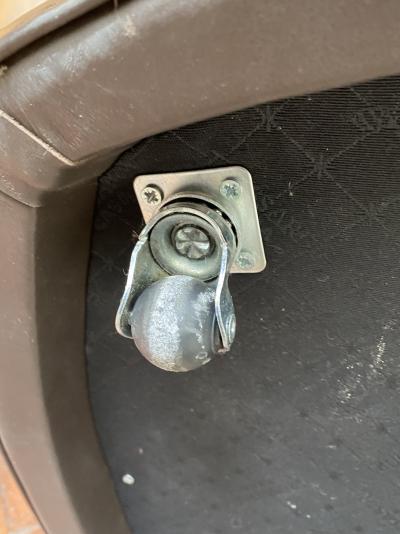 Trussardi - Pouf mobile - Cuir bicolore 2