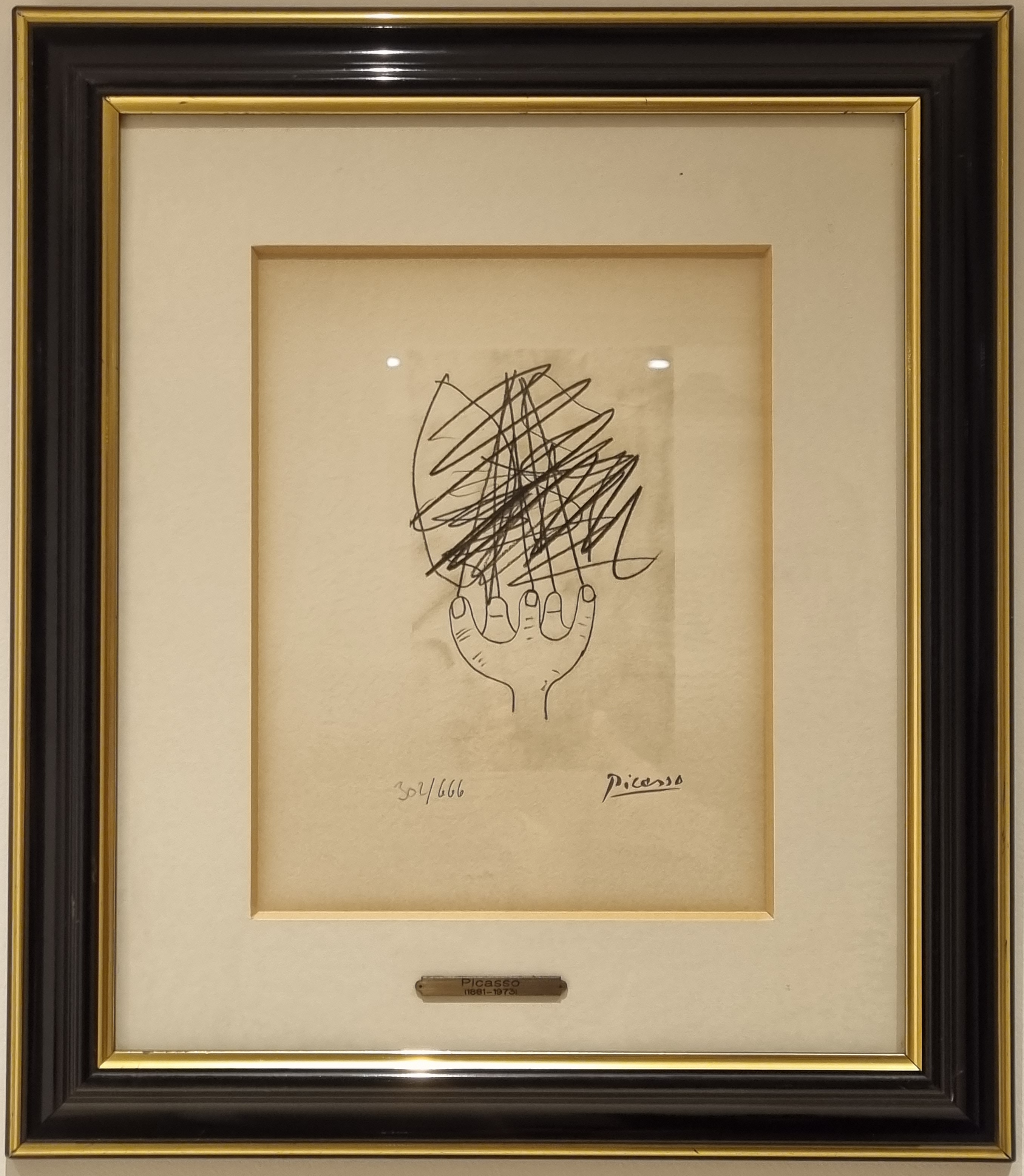 Pablo PICASSO (1881-1973) - Le Goût du bonheur, 1964