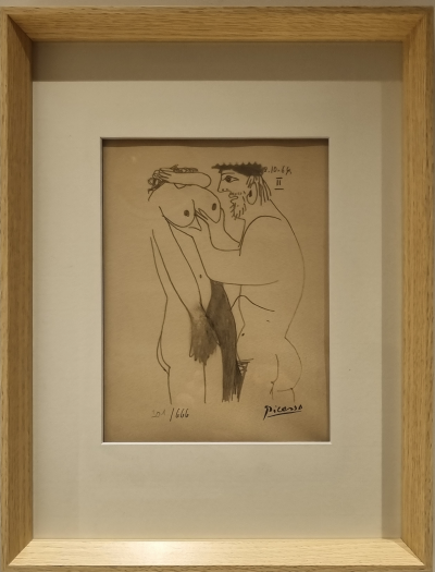 Pablo PICASSO (1881-1973) - Le Goût du bonheur, 1964 - Lithographie originale 2