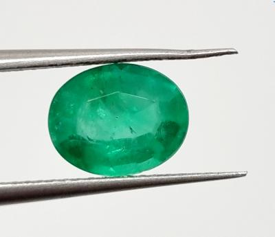Belle Émeraude verte intense Naturel  - 1,73 ct  - Certifié IGI Anvers - 2