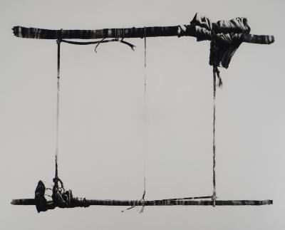 TITUS-CARMEL - Triade d’agrès en suspension 1977 - Eau-forte originale, signée 2