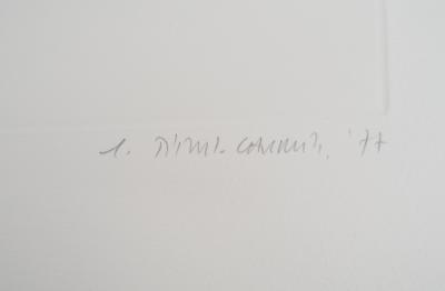 TITUS-CARMEL - Agencement d’agrès et symétrie, 1977 - Pointe sèche originale, signée 2