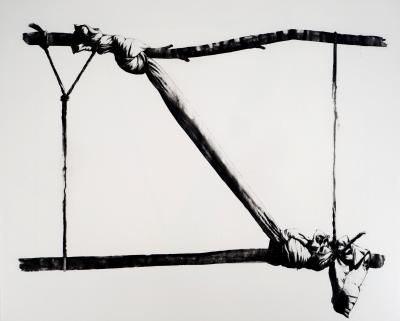 TITUS-CARMEL - Noeuds, agrès et tiges, 1977 - Pointe sèche originale, signée 2