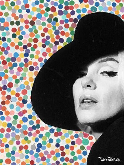 BRAIN ROY, Marylin au chapeau I, impression dibond, 2