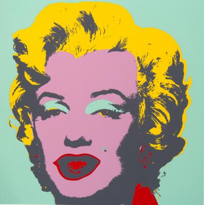 ANDY WARHOL (D’APRÈS) SUNDAY B. MORNING - Marylin 23- SÉRIGRAPHIE - POP ART 2