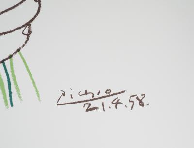 Pablo Picasso - Le bouquet de la Paix - Lithographie signée 2