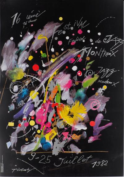 Jean TINGUELY – Harmonie der Farben, 1982 – Signierter Siebdruck 2
