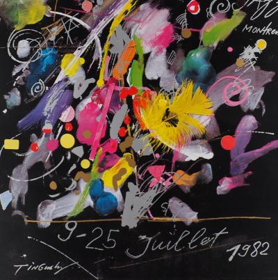 Jean TINGUELY – Harmonie der Farben, 1982 – Signierter Siebdruck 2