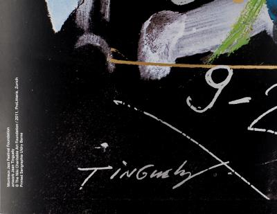 Jean TINGUELY – Harmonie der Farben, 1982 – Signierter Siebdruck 2