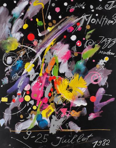 Jean TINGUELY – Harmonie der Farben, 1982 – Signierter Siebdruck 2