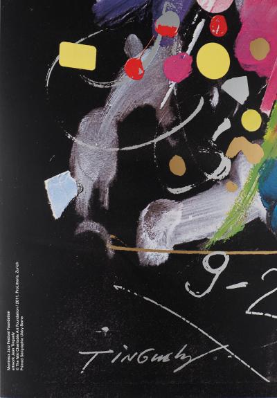 Jean TINGUELY – Harmonie der Farben, 1982 – Signierter Siebdruck 2
