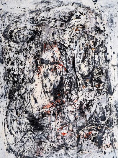 Dyap GULER - Tumulte de la psyché humaine  - Technique mixte sur toile 2