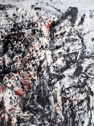 Dyap GULER - Le condamné - Technique mixte sur toile 2