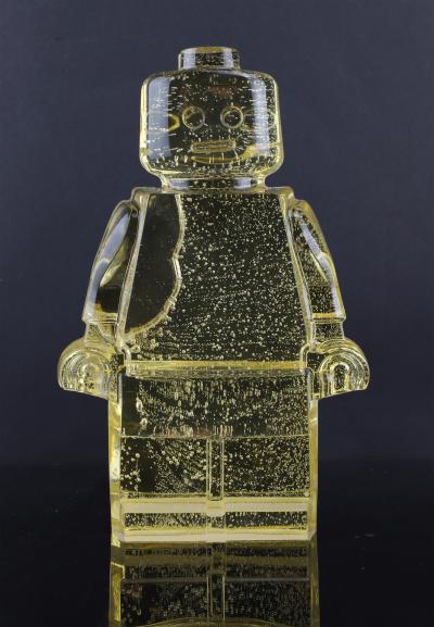 Vincent SABATIER - Roboclusion Champagne, 2023, Résine et inclusion 2